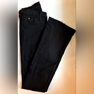 Hudson Black Midrise Bootcut Jeans - Size 26
